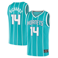 Ldoa C.Hornets #14 Nick Richards  Teal Fast Break Replica Jerseys - Icon Edition