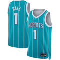 Ldoa C.Hornets #1 LaMelo Ball  Teal Swingman Jerseys - Icon Edition