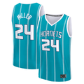 Ldoa C.Hornets #24 Brandon Miller  Teal Fast Break Replica Jerseys - Icon Edition