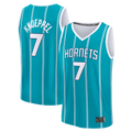 Ldoa C.Hornets #7 Kon Knueppel  Teal 2025  Draft First Round Pick Fast Break Replica Jerseys - Icon Edition