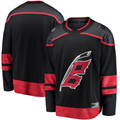 Tuec C.Hurricanes Black Home Breakaway Stitched Jerseys