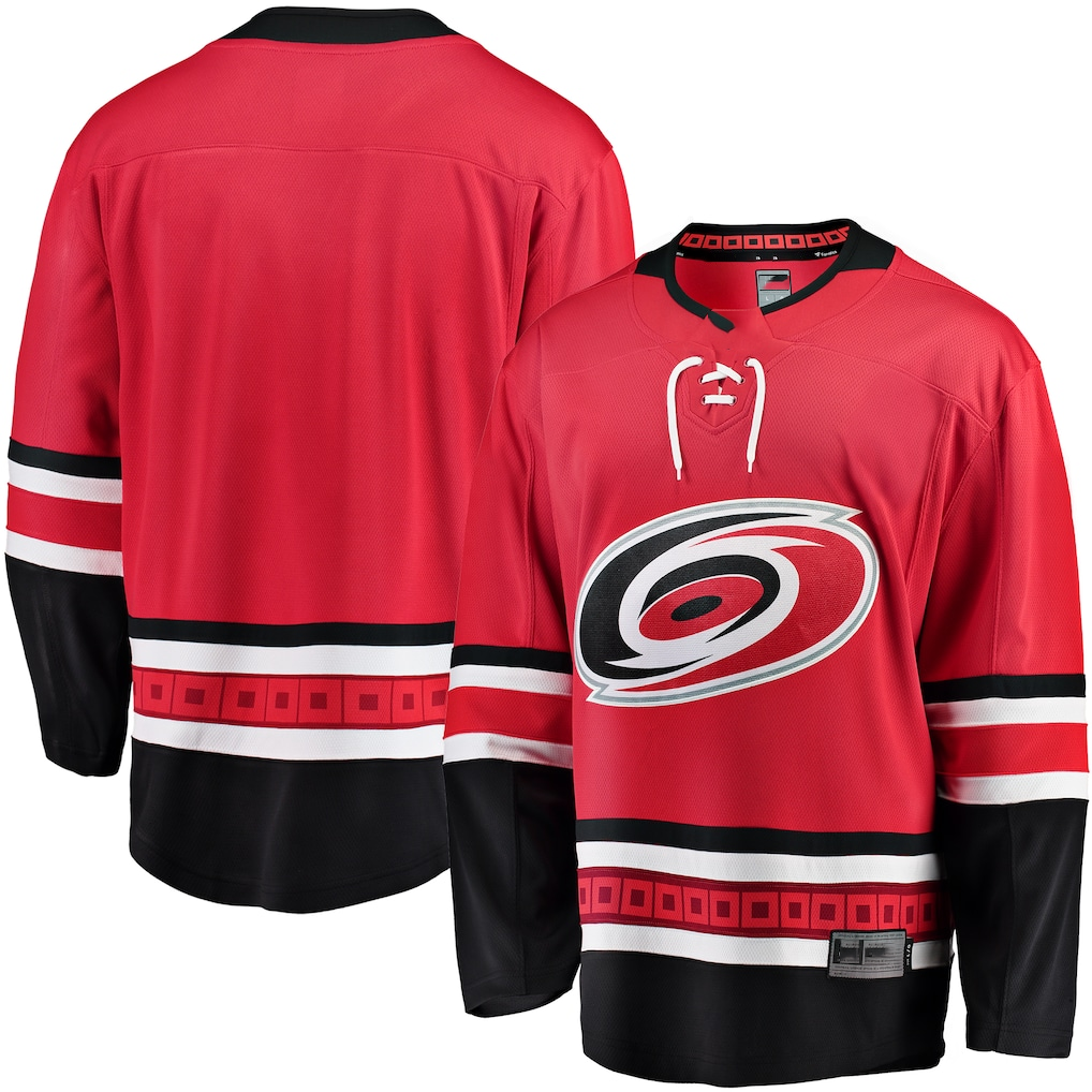 Tuec C.Hurricanes Red Breakaway Alternate Stitched Jerseys