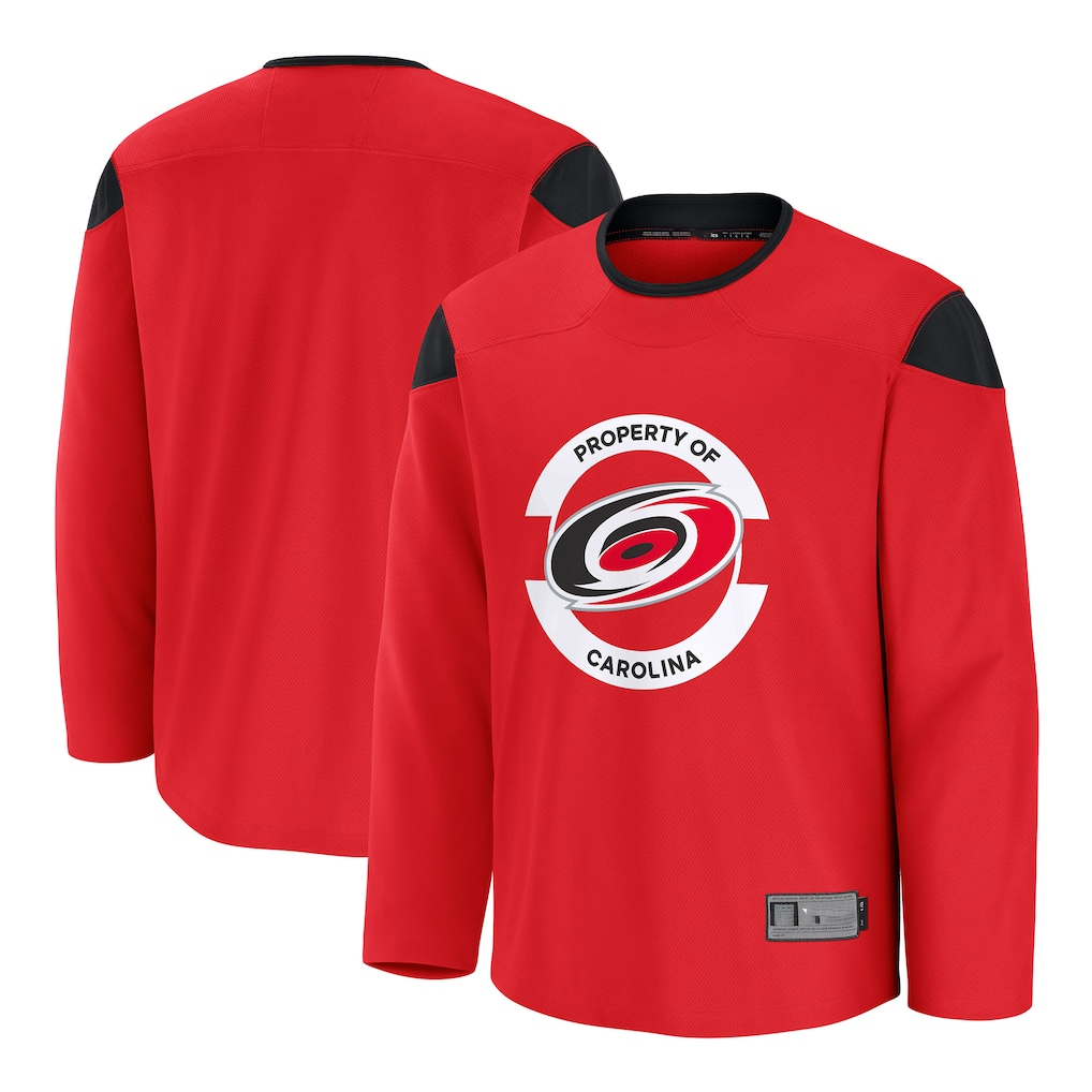 Tuec C.Hurricanes Red Practice Stitched Jerseys