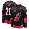Tuec C.Hurricanes #26 Sebastian Aho Black 2026 Stanley Cup Final Home Breakaway Stitched Jerseys