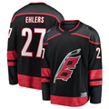 Tuec C.Hurricanes #27 Nikolaj Ehlers Black Home Breakaway Stitched Jerseys