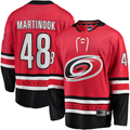 Tuec C.Hurricanes #48 Jordan Martinook Red Alternate Breakaway Player Stitched Jerseys