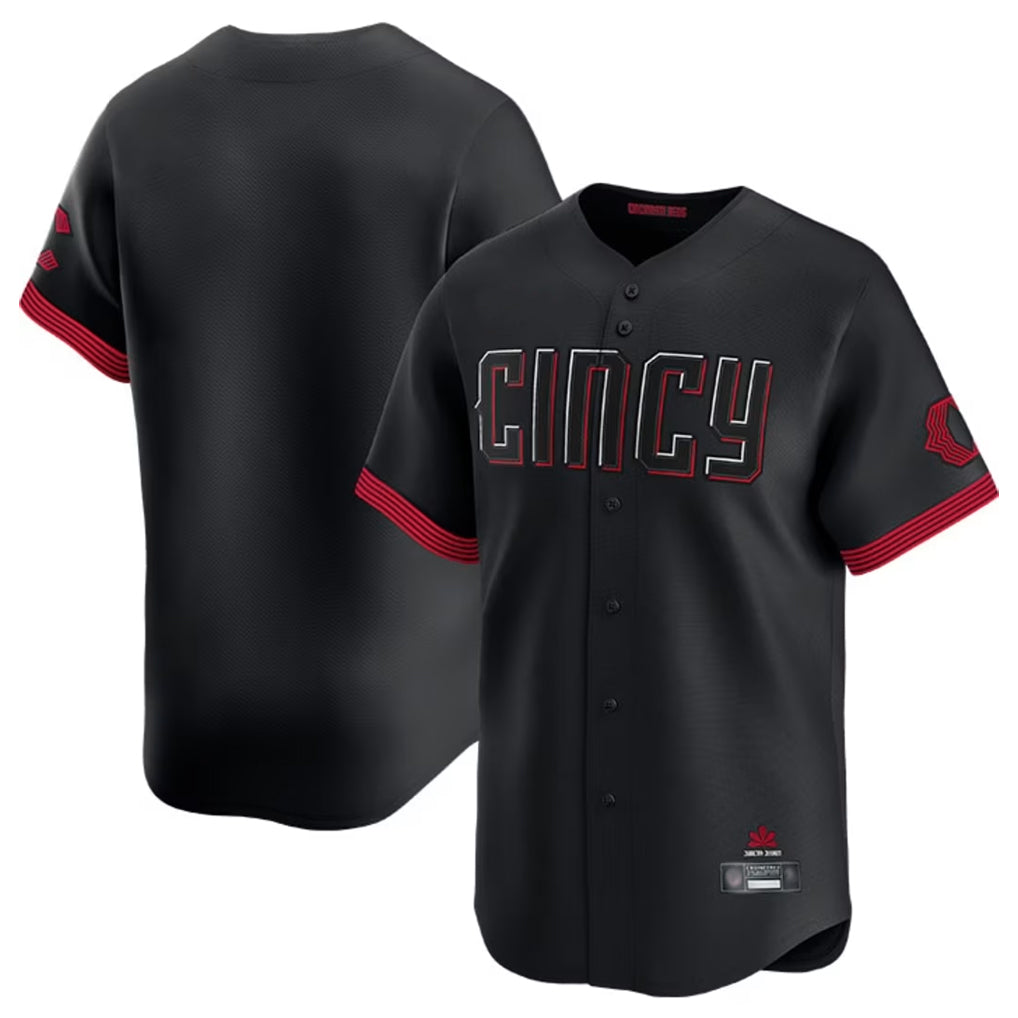 Ldoa C.Reds Black City Connect Home Limited Blank Player Stitched Jerseys