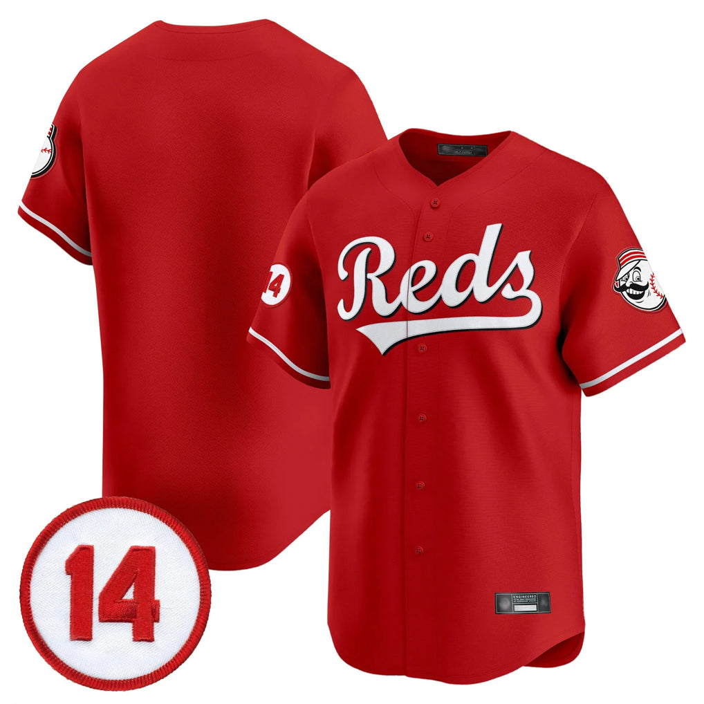 Ldoa C.Reds Red Vapor Premier Limited Home Blank Player Stitched Jerseys