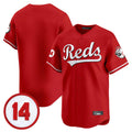 Ldoa C.Reds Red Vapor Premier Limited Home Blank Player Stitched Jerseys