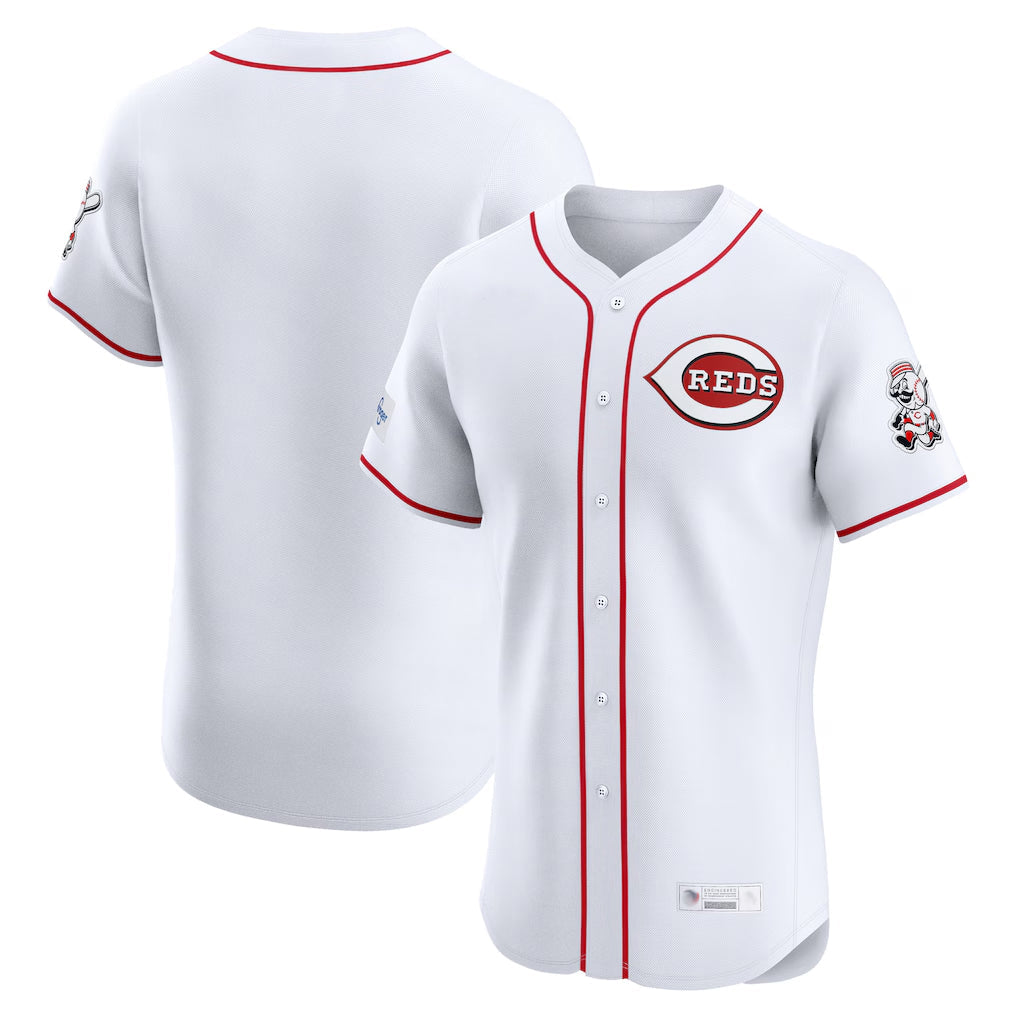 Ldoa C.Reds White Limited Elite Home Blank Player Stitched Jerseys