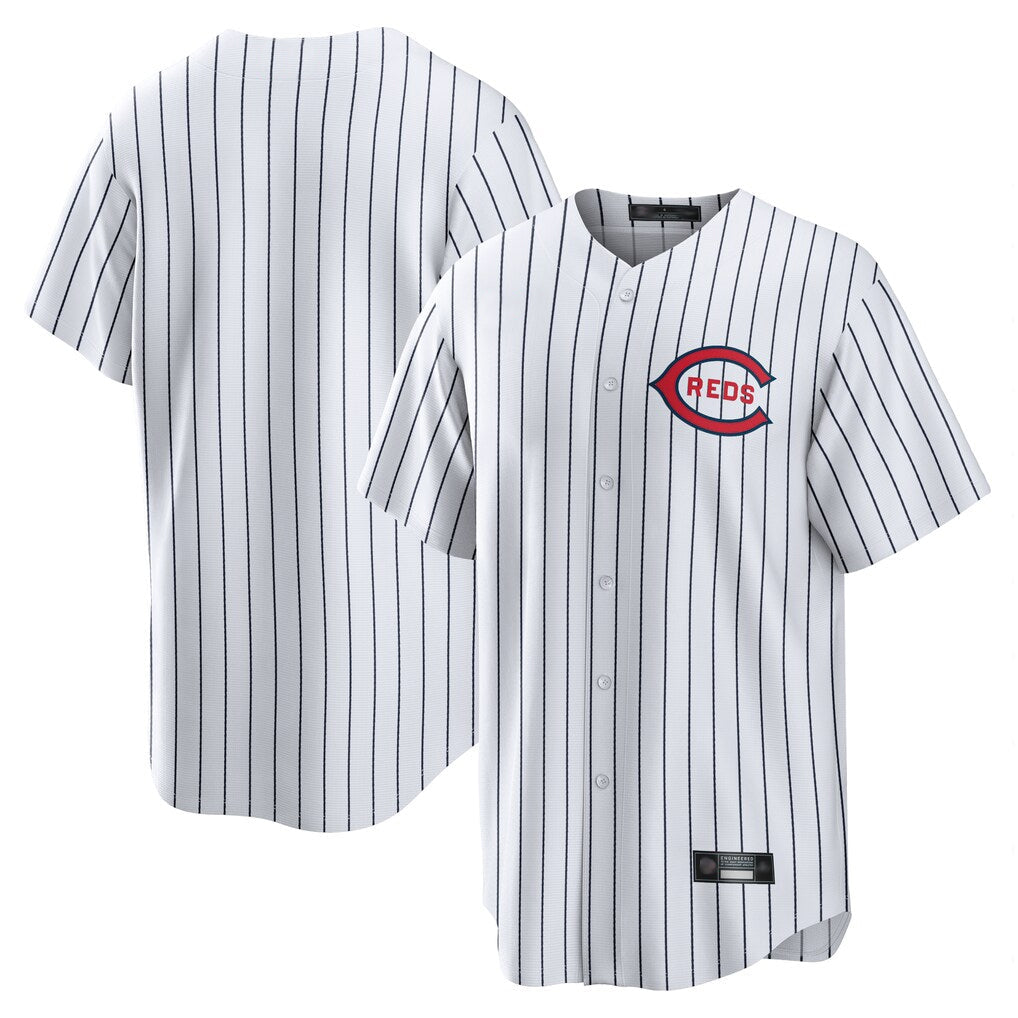 Ldoa C.Reds White Stripe Field of Dreams Game Home Blank Player Stitched Jerseys