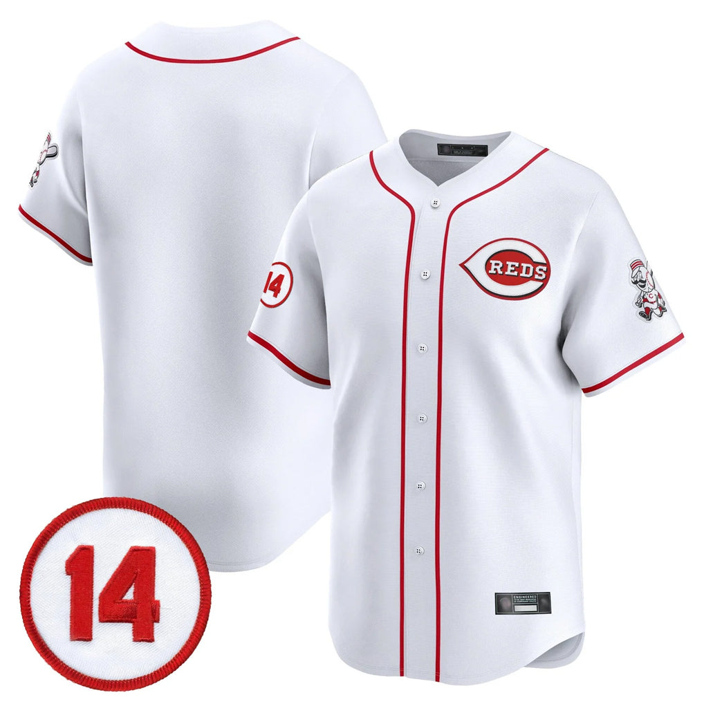 Ldoa C.Reds White Vapor Premier Limited Home Blank Player Stitched Jerseys