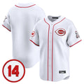 Ldoa C.Reds White Vapor Premier Limited Home Blank Player Stitched Jerseys