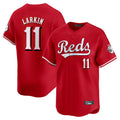Ldoa C.Reds #11 Barry Larkin Player Red Home Limited Stitched Jerseys