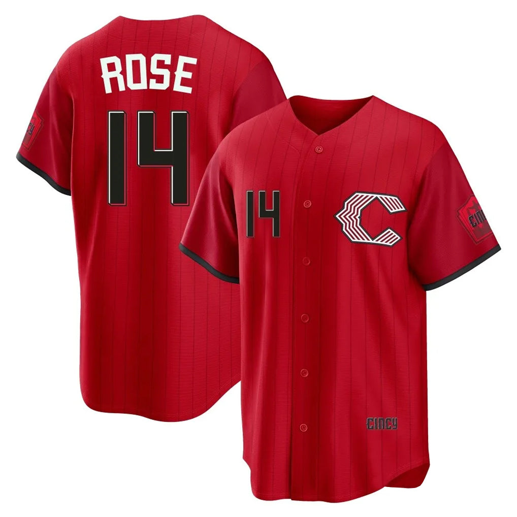 Ldoa C.Reds #14 Pete Rose Player Red 2026 City Connect Home Game Stitched Jerseys