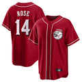 Ldoa C.Reds #14 Pete Rose Player Red Home Game Stitched Jerseys