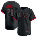 Ldoa C.Reds #21 Hunter Greene Player Black City Connect Home Limited Stitched Jerseys