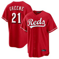Ldoa C.Reds #21 Hunter Greene Player Red Home Game Stitched Jerseys