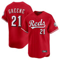 Ldoa C.Reds #21 Hunter Greene Player Red Home Limited Stitched Jerseys
