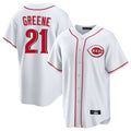 Ldoa C.Reds #21 Hunter Greene Player White Game Home Stitched Jerseys