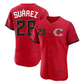 Ldoa C.Reds #28 Eugenio Su¡§¡érez Player Red 2026 City Connect Limited Home Stitched Jerseys
