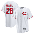 Ldoa C.Reds #28 Eugenio Su¡§¡érez Player White Home Game Stitched Jerseys