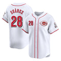 Ldoa C.Reds #28 Eugenio Su¡§¡érez Player White Home Limited Stitched Jerseys