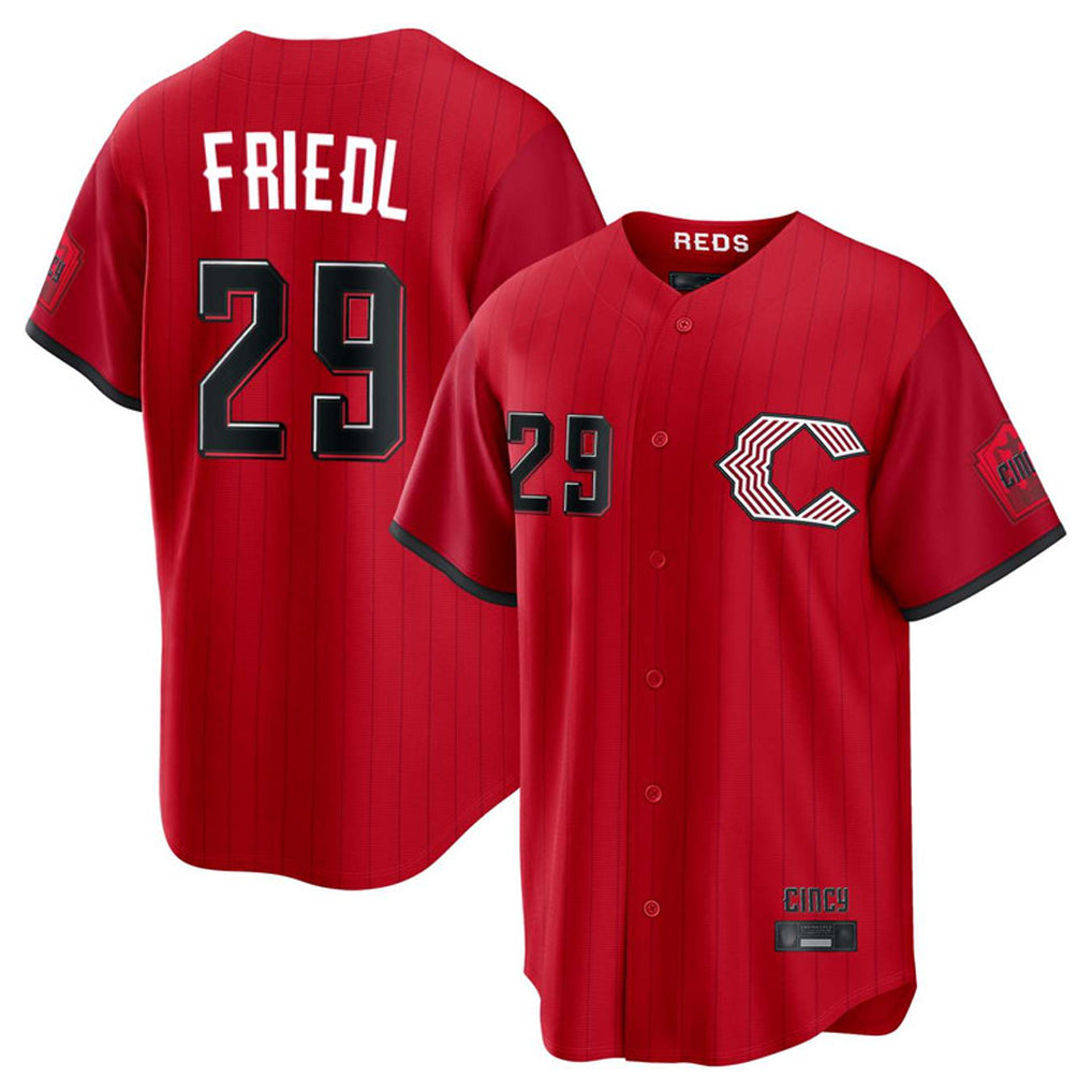 Ldoa C.Reds #29 TJ Friedl Player Red 2026 City Connect Home Game Stitched Jerseys
