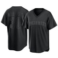Ldoa C.Reds #30 Ken Griffey Player Black T-shirt Game Home Stitched Jerseys