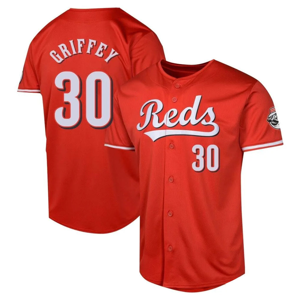 Ldoa C.Reds #30 Ken Griffey Player Red 2026 City Connect Limited Home Stitched Jerseys