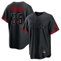 Ldoa C.Reds #35 Jose Trevino Player Black City Connect Home Game Stitched Jerseys