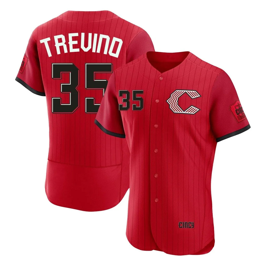 Ldoa C.Reds #35 Jose Trevino Player Red 2026 City Connect Limited Elite Home Stitched Jerseys