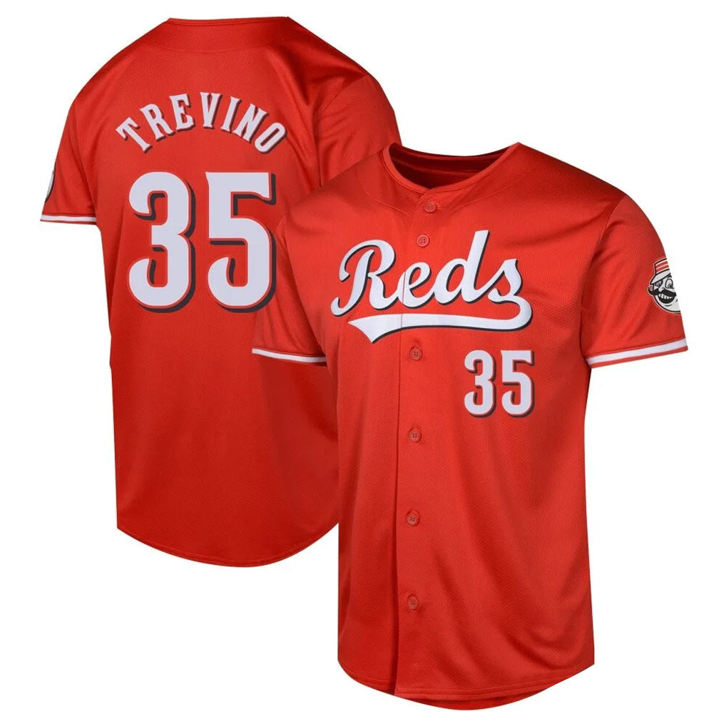 Ldoa C.Reds #35 Jose Trevino Player Red 2026 City Connect Limited Home Stitched Jerseys