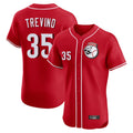 Ldoa C.Reds #35 Jose Trevino Player Red Limited Elite Home Game Stitched Jerseys