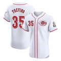 Ldoa C.Reds #35 Jose Trevino Player White Limited Elite Home Stitched Jerseys