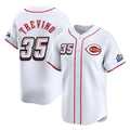 Ldoa C.Reds #35 Jose Trevino Player White Speedway Classic Home Limited Stitched Jerseys