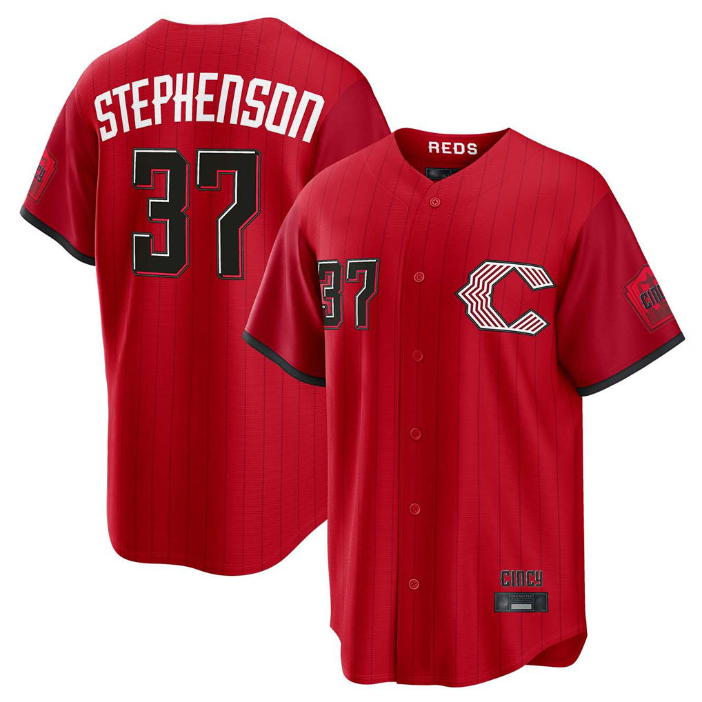 Ldoa C.Reds #37 Tyler Stephenson Player Red 2026 City Connect Home Game Stitched Jerseys