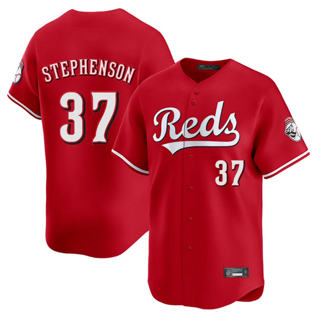 Ldoa C.Reds #37 Tyler Stephenson Player Red Home Limited Stitched Jerseys