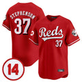 Ldoa C.Reds #37 Tyler Stephenson Player Red Vapor Premier Limited Home Stitched Jerseys