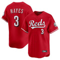 Ldoa C.Reds #3 Ke'Bryan Hayes Player Red Home Limited Stitched Jerseys