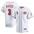 Ldoa C.Reds #3 Ke'Bryan Hayes Player White Home Limited Stitched Jerseys
