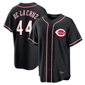 Ldoa C.Reds #44 Elly De La Cruz Player Black Fashion Out Home Game Stitched Jerseys