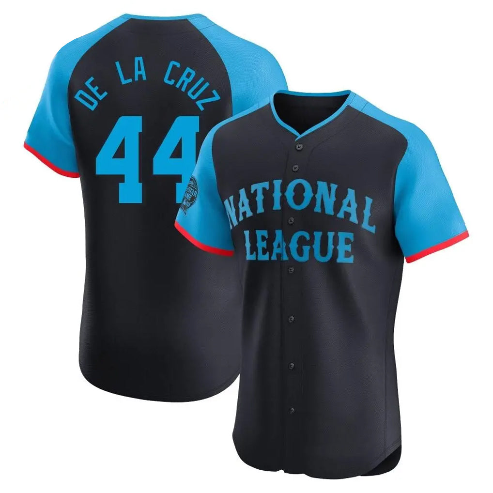 Ldoa C.Reds #44 Elly De La Cruz Player Navy Limited National League All-Star Game Stitched Jerseys