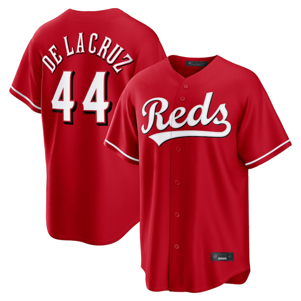 Ldoa C.Reds #44 Elly De La Cruz Player Red Home Game Stitched Jerseys