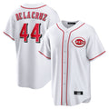 Ldoa C.Reds #44 Elly De La Cruz Player White Game Home Stitched Jerseys