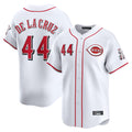 Ldoa C.Reds #44 Elly De La Cruz Player White Home Limited Stitched Jerseys