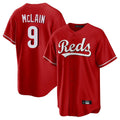 Ldoa C.Reds #9 Matt McLain Player Red Home Game Stitched Jerseys