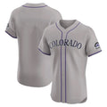 Ldoa C.Rockies Gray Limited Elite Home Blank Player Stitched Jerseys