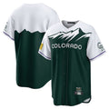 Ldoa C.Rockies Green City Connect Home Game Blank Player Stitched Jerseys