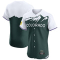 Ldoa C.Rockies Green City Connect Limited Elite Home Blank Player Stitched Jerseys